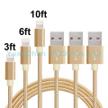 Câble de données USB de charge rapide pour iPhone 6 6s Plus iPad